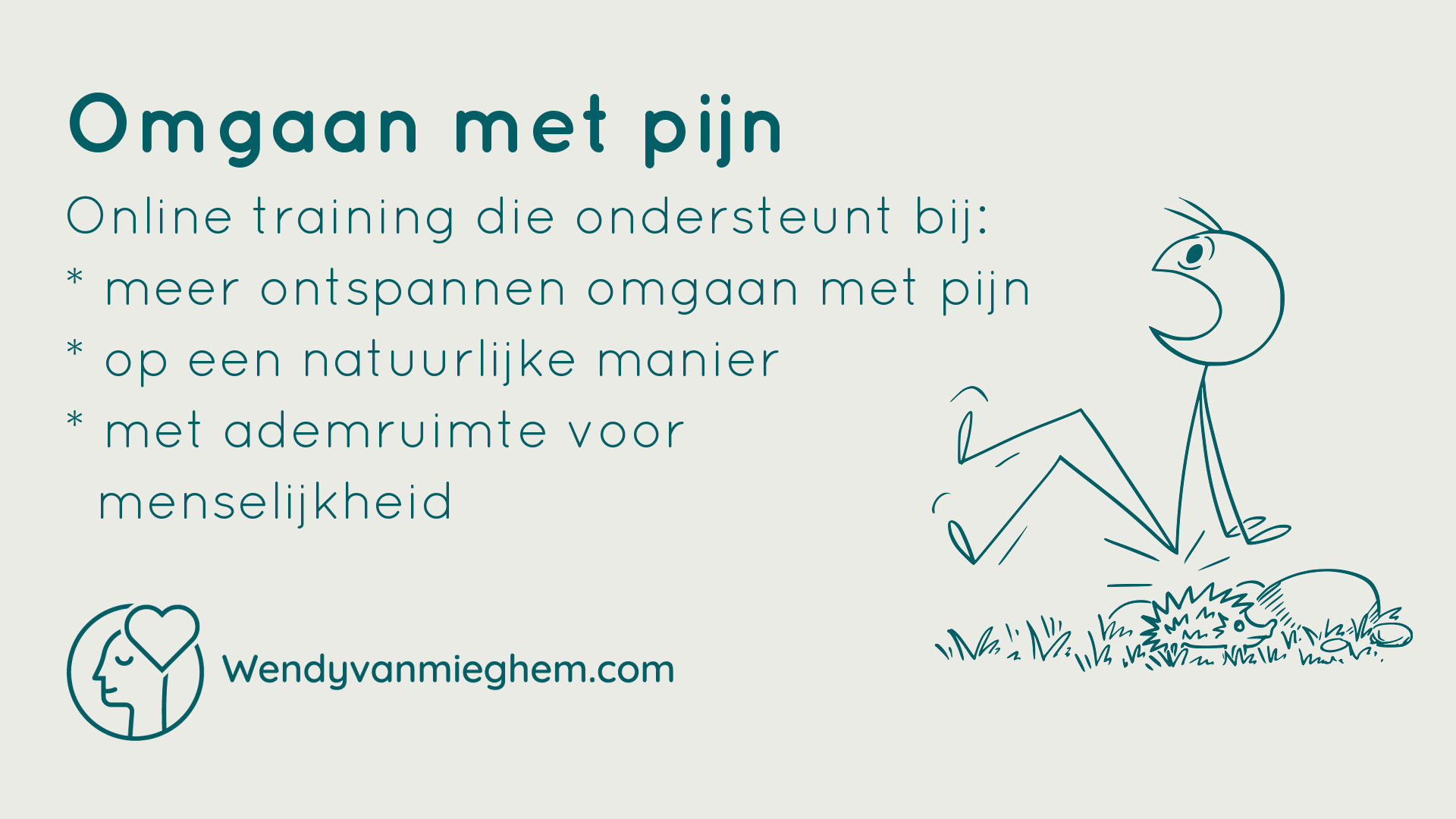 Omgaan met pijn online training - Wendyvanmieghem.com
